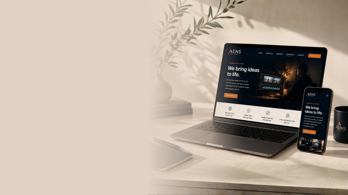 Portfolio Hero Image - AENS Multimedia